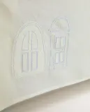 Простыня Zara Home, 90х190 см, хлопок 65%, лён 35%, однотонный, 2639/093 — фото 6