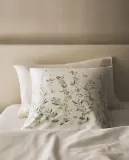 Наволочка Zara Home сатин, хлопок 100%, с цветочным принтом, 7118/091 — фото 2