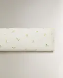 Наволочка Zara Home, лён 55%, хлопок 45%, с цветочным принтом, 7116/091 — фото 5