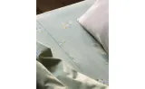 Простыня Zara Home сатин, хлопок 100%, с цветочным принтом, 7110/089 — фото 8