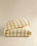 Пододеяльник Zara Home, хлопок 100%, в полоску, 6161/088 · арт. 6161/088-2 — фото 1