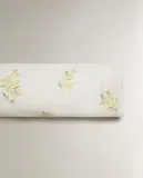 Наволочка Zara Home сатин, хлопок 100%, с цветочным принтом, 7114/091 — фото 3