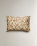 Наволочка Zara Home сатин, хлопок 100%, с цветочным принтом, 6186/091 — фото 6