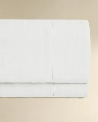 Простыня Zara Home хлопок, лён 100%, однотонный, 6150/089 · арт. 6150/089