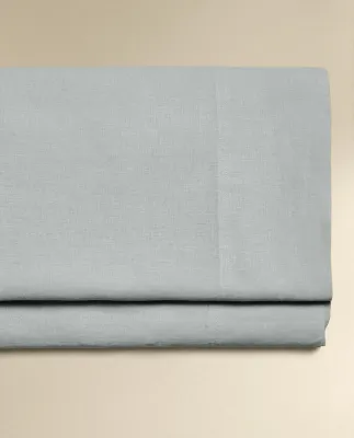 Простыня Zara Home хлопок, лён 100%, однотонный, 3110/089 · арт. 3110/089