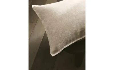 Наволочка Zara Home, лён 100%, однотонный, 7180/091