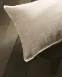 Наволочка Zara Home, лён 100%, однотонный, 7180/091 — фото 4