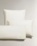 Наволочка Zara Home, хлопок 100%, однотонный, 8610/091 — фото 8