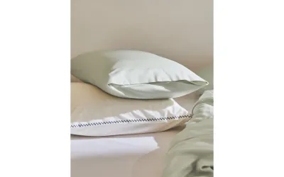 Наволочка Zara Home сатин, хлопок 100%, однотонный, 0136/091 · арт. 0136/091