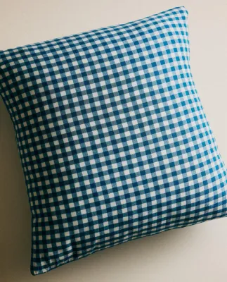Наволочка Zara Home, хлопок 100%, в клетку, 1660/091