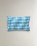 Наволочка Zara Home, хлопок 100%, в клетку, 1660/091 — фото 4