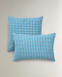 Наволочка Zara Home, хлопок 100%, в клетку, 1660/091 — фото 7