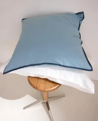 Наволочка Zara Home хлопок, лён 100%, однотонный, 4126/091