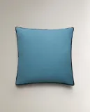 Наволочка Zara Home хлопок, лён 100%, однотонный, 4126/091 — фото 7
