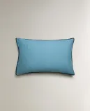 Наволочка Zara Home хлопок, лён 100%, однотонный, 4126/091 — фото 8