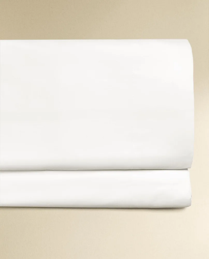 Простыня Zara Home сатин, хлопок 100%, однотонный, 1100/089 · арт. 1100/089