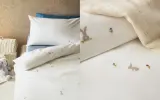 Пододеяльник Zara Home, хлопок 100%, с цветочным принтом, 1605/088 — фото 1