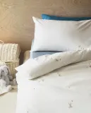 Пододеяльник Zara Home, хлопок 100%, с цветочным принтом, 1605/088 — фото 3