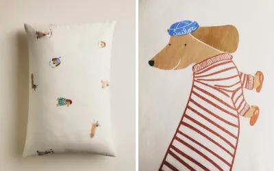Наволочка Zara Home, хлопок 100%, однотонный, 1610/091 · арт. 1610/091-2