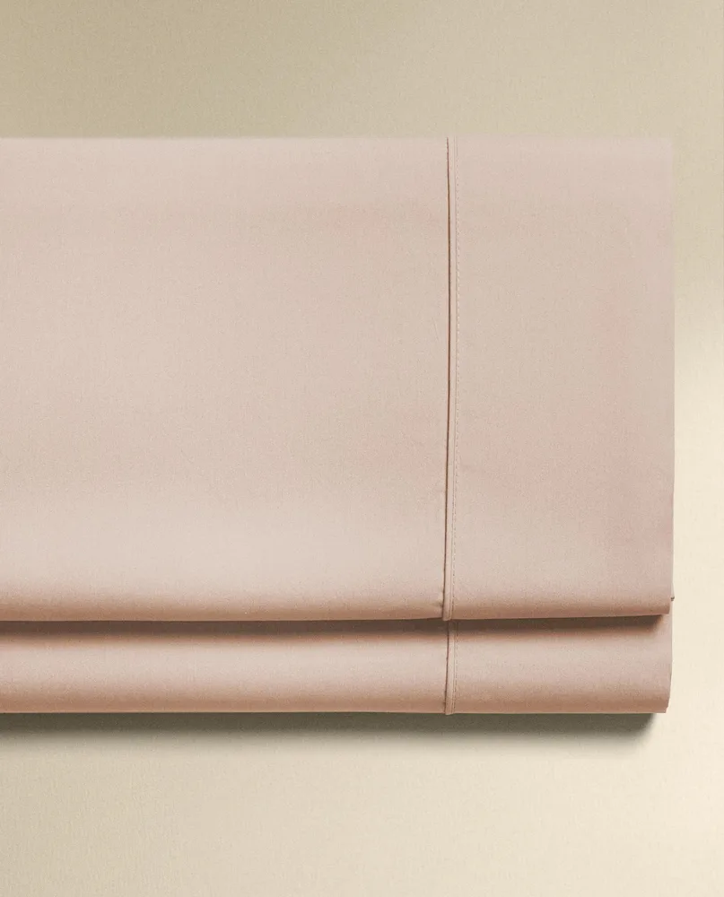 Простыня Zara Home перкаль, хлопок 100%, однотонный, 0132/089