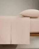 Простыня Zara Home перкаль, хлопок 100%, однотонный, 0132/089 — фото 7