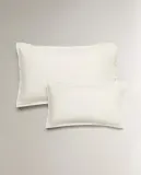 Наволочка Zara Home, хлопок 100%, однотонный, 4610/091 — фото 4