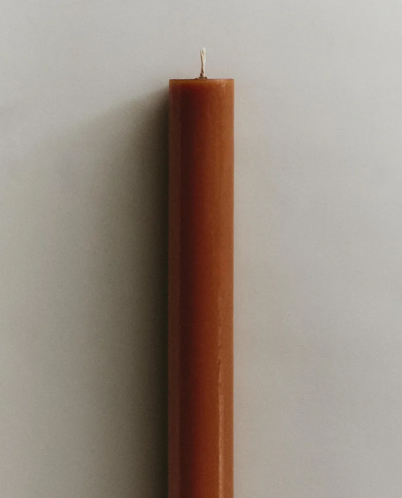 Декоративная свеча Zara Home, 23.5х2.2 см, бумага, 4 шт., 6345/065
