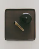 Декоративный поднос Zara Home, 1х24х24.5 см, чёрный, 6478/040 — фото 1