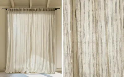 Штора Zara Home, 140х270 см, хлопок, 6607/032
