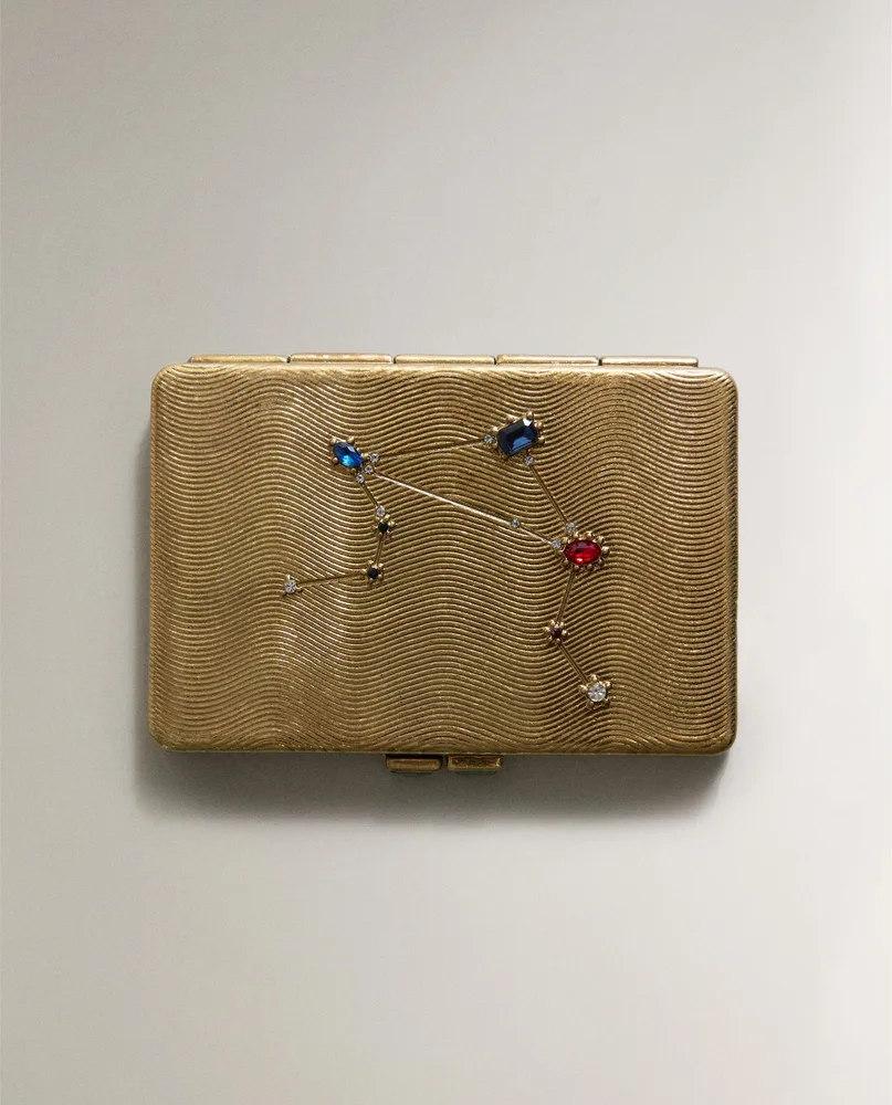 Зеркало Zara Home, 7х9.5х1 см, латунь, 6893/106