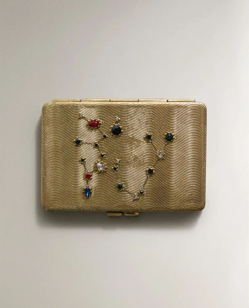 Зеркало Zara Home, 7х9.5х1 см, латунь, 6895/106