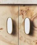 Мебельная ручка Zara Home, 1.5х5.5х5 см, золотой, 2 шт., 5385/555 — фото 3