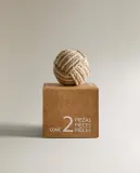 Мебельная ручка Zara Home, 3.5х3.5х6 см, хлопок, 2 шт., 6383/555 — фото 5