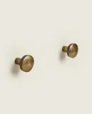 Мебельная ручка Zara Home, 2.3х2.3х2.3 см, латунь, 2 шт., 7378/555 — фото 2