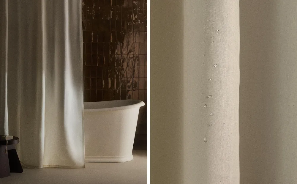 Штора Zara Home, 180х200 см, 2542/016