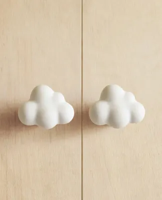 Мебельная ручка Zara Home, 3.5х3.6х4.5 см, керамика, 2 шт., 6632/555