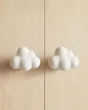 Мебельная ручка Zara Home, 3.5х3.6х4.5 см, керамика, 2 шт., 6632/555 — фото 1