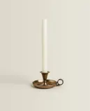 Подсвечник Zara Home, 6.5х13.5х11 см, золотой, 9398/468 — фото 5