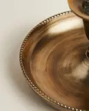 Подсвечник Zara Home, 6.5х13.5х11 см, золотой, 9398/468 — фото 7