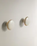 Мебельная ручка Zara Home, 4х4х5.5 см, керамика, золотой, 2 шт., 6364/555 — фото 5
