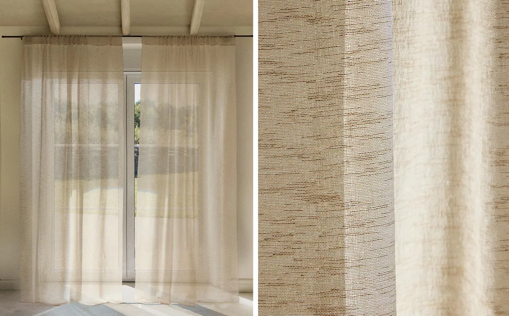 Штора Zara Home, 140х270 см, 1300/032