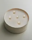 Декоративная свеча Zara Home, 8х25х25 см, керамика, 2392/065 — фото 1