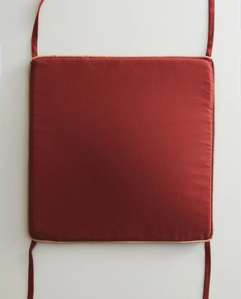 Декоративная подушка Zara Home, 2х40.5х40.5 см, хлопок, 1378/009