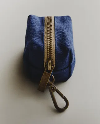 Контейнер для гигиенических пакетов Zara Home, хлопок, бежевый, 1376/149