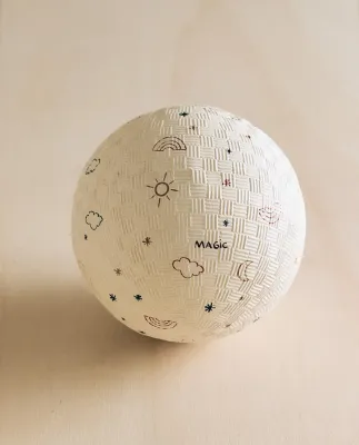 Детский игрушечный мяч Zara Home, текстиль, бежевый, 8608/052