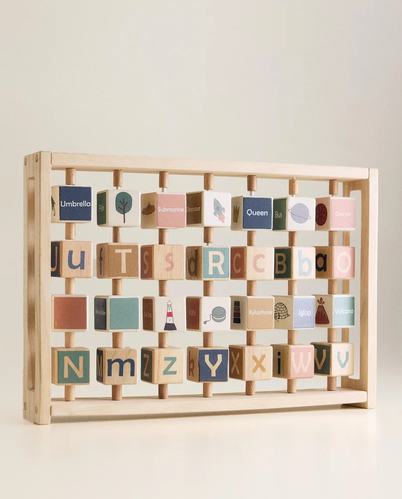 Развивающая игрушка детская Zara Home, дерево, бежевый, 4644/052