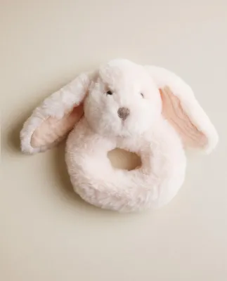 Погремушка детская Zara Home, плюш, розовый, 7619/052