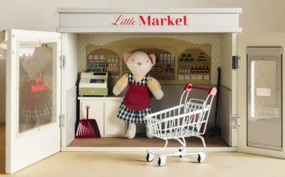 Игровой набор детский сюжетно-ролевой Zara Home, дерево, серый, 5696/052