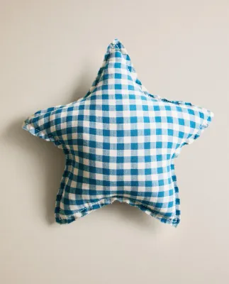 Декоративная подушка детская Zara Home, синий, 9608/051