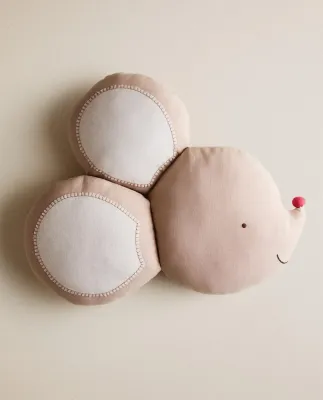 Декоративная подушка детская Zara Home, бежевый, 6651/051